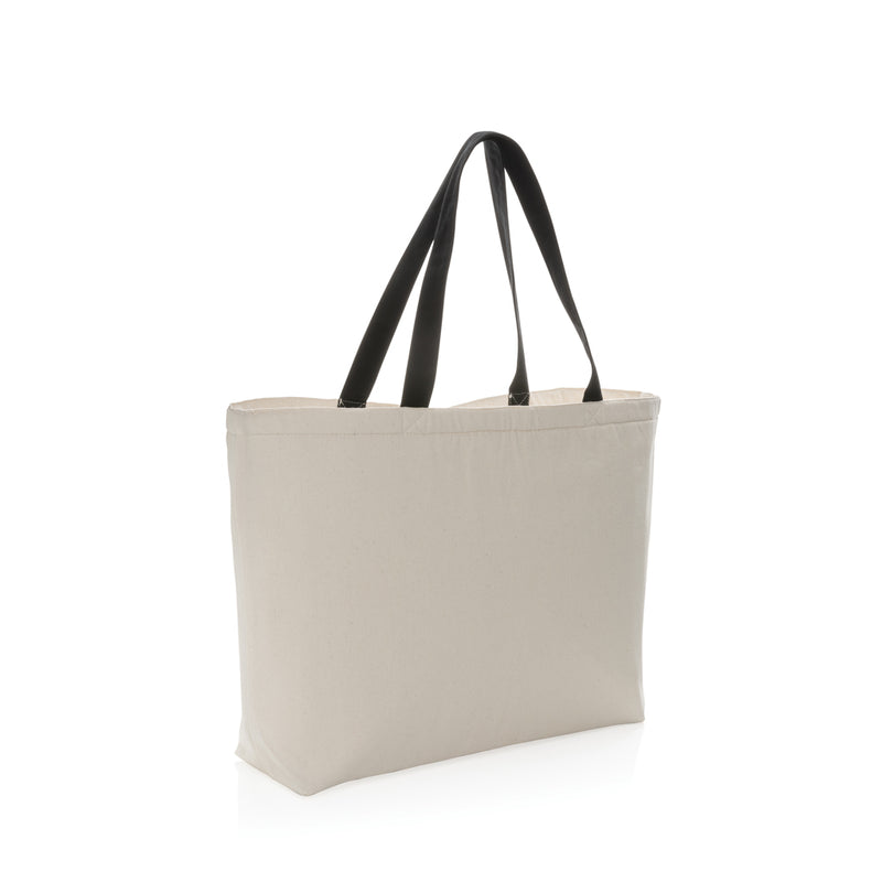 Load image into Gallery viewer, Impact Aware™ 285 gsm rcanvas large cooler tote undyed - Custom Wood Designs
