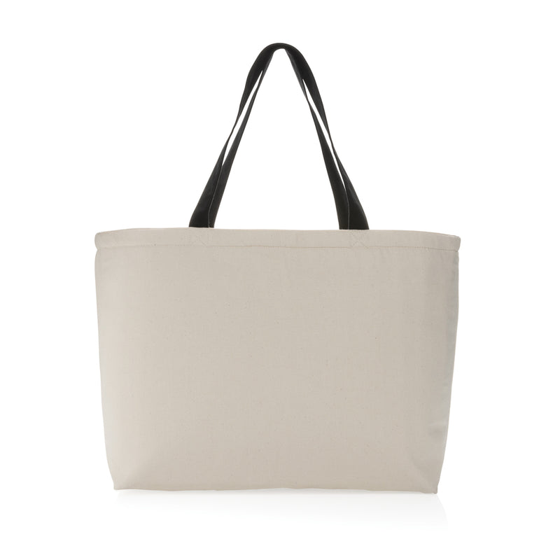 Load image into Gallery viewer, Impact Aware™ 285 gsm rcanvas large cooler tote undyed - Custom Wood Designs
