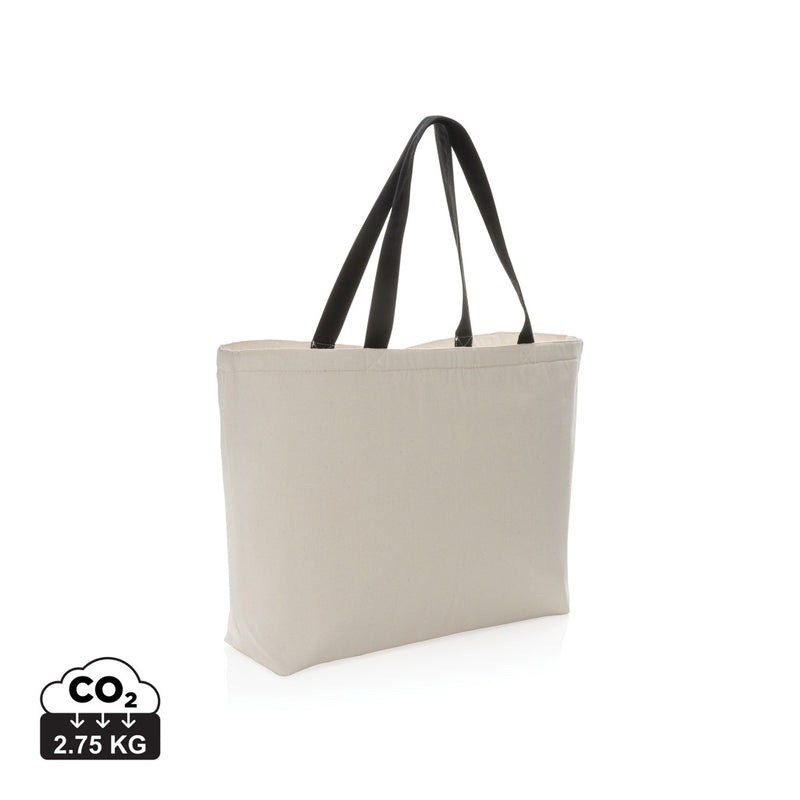 Load image into Gallery viewer, Impact Aware™ 285 gsm rcanvas large cooler tote undyed - Custom Wood Designs
