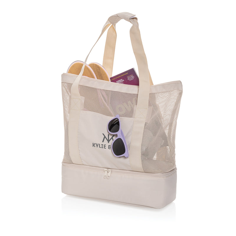 Load image into Gallery viewer, Iqlo Aware™ RPET 2-in-1 cooler tote - Custom Wood Designs
