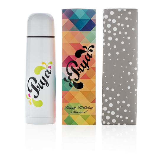 Stainless steel flask - Custom Wood Designs