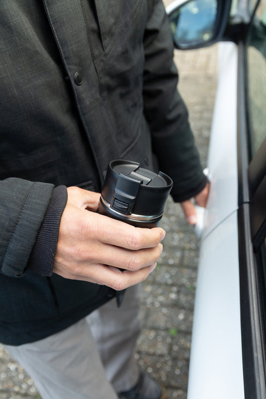 Bogota compact vacuum mug with ceramic coating - Custom Wood Designs