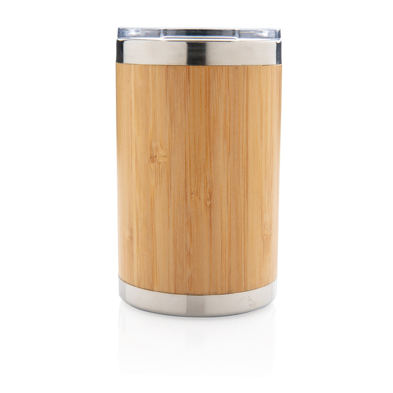 Load image into Gallery viewer, Bamboo coffee to go tumbler - Custom Wood Designs

