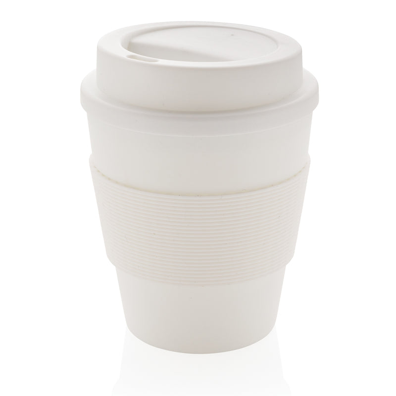 Load image into Gallery viewer, Reusable Coffee cup with screw lid 350ml - Custom Wood Designs
