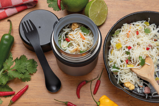 Bogota food flask with ceramic coating - Custom Wood Designs