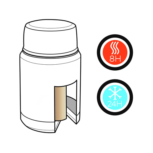 Swiss Peak Elite copper vacuum food container - Custom Wood Designs