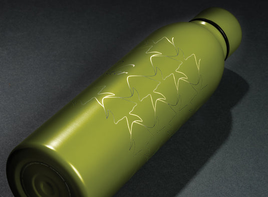 RCS Recycled stainless steel vacuum bottle 500ML - Custom Wood Designs