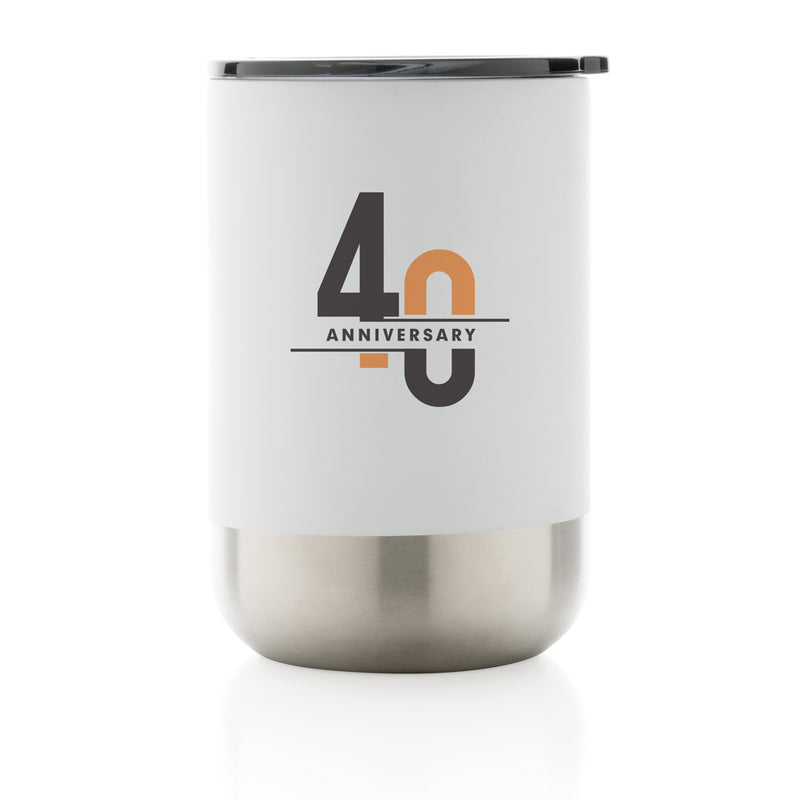 Load image into Gallery viewer, RCS recycled stainless steel tumbler - Custom Wood Designs
