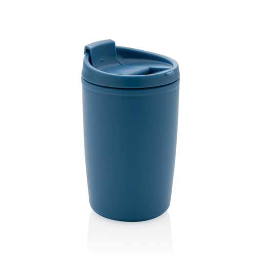 GRS Recycled PP tumbler with flip lid - Custom Wood Designs