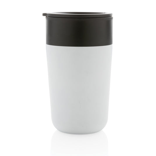 GRS Recycled PP and SS mug with handle - Custom Wood Designs