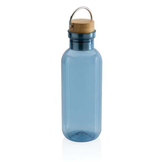 RCS RPET bottle with bamboo lid and handle - Custom Wood Designs
