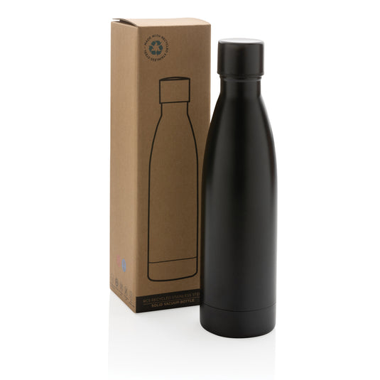 RCS Recycled stainless steel solid vacuum bottle - Custom Wood Designs