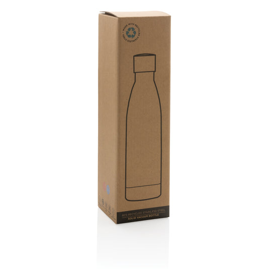 RCS Recycled stainless steel solid vacuum bottle - Custom Wood Designs