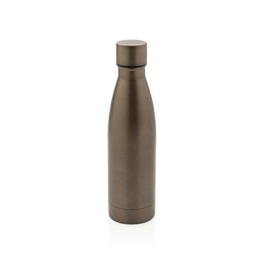 RCS Recycled stainless steel solid vacuum bottle - Custom Wood Designs