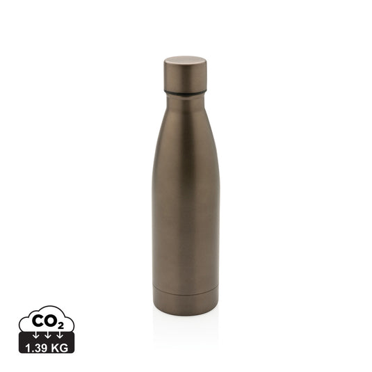 RCS Recycled stainless steel solid vacuum bottle - Custom Wood Designs