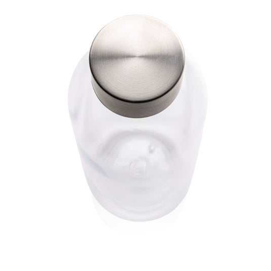 Leakproof water bottle with metallic lid - Custom Wood Designs