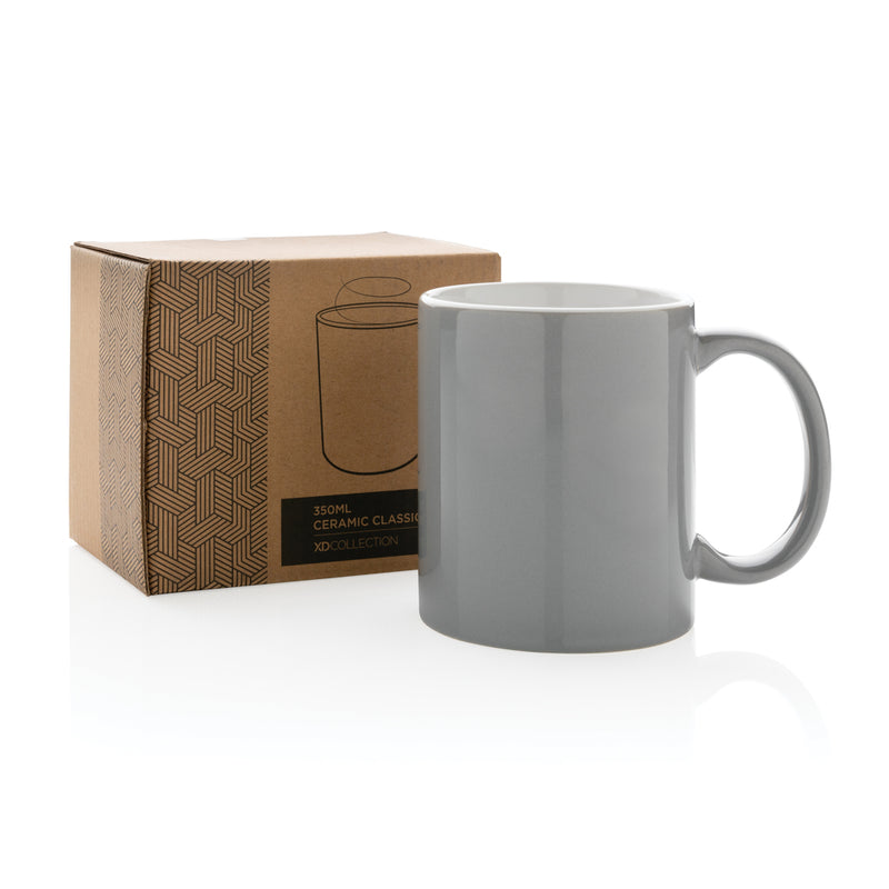 Load image into Gallery viewer, Ceramic classic mug 350ml - Custom Wood Designs
