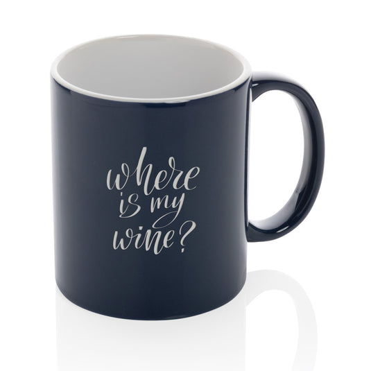 Ceramic classic mug 350ml - Custom Wood Designs