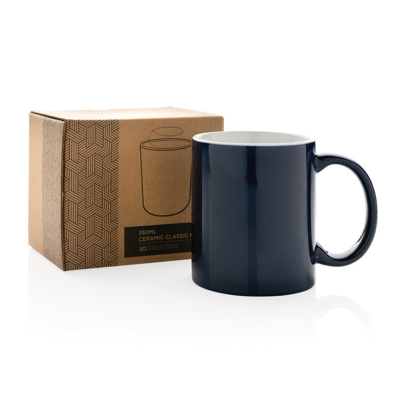 Load image into Gallery viewer, Ceramic classic mug 350ml - Custom Wood Designs
