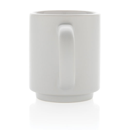 Ceramic stackable mug 180ml - Custom Wood Designs