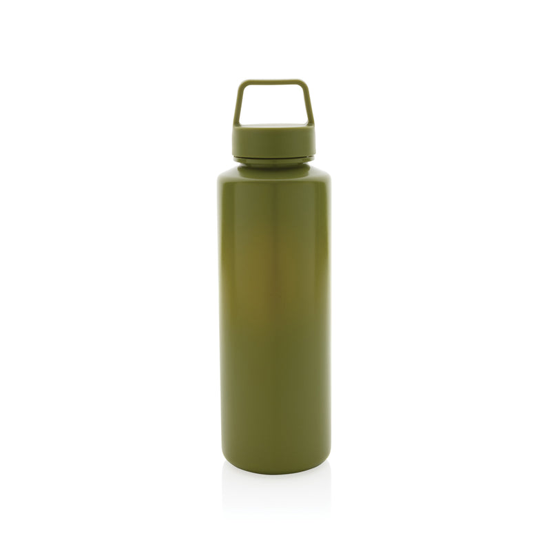 Load image into Gallery viewer, RCS certified recycled PP water bottle with handle - Custom Wood Designs
