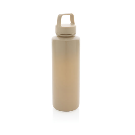 RCS certified recycled PP water bottle with handle - Custom Wood Designs