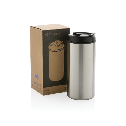 Metro RCS Recycled stainless steel tumbler - Custom Wood Designs