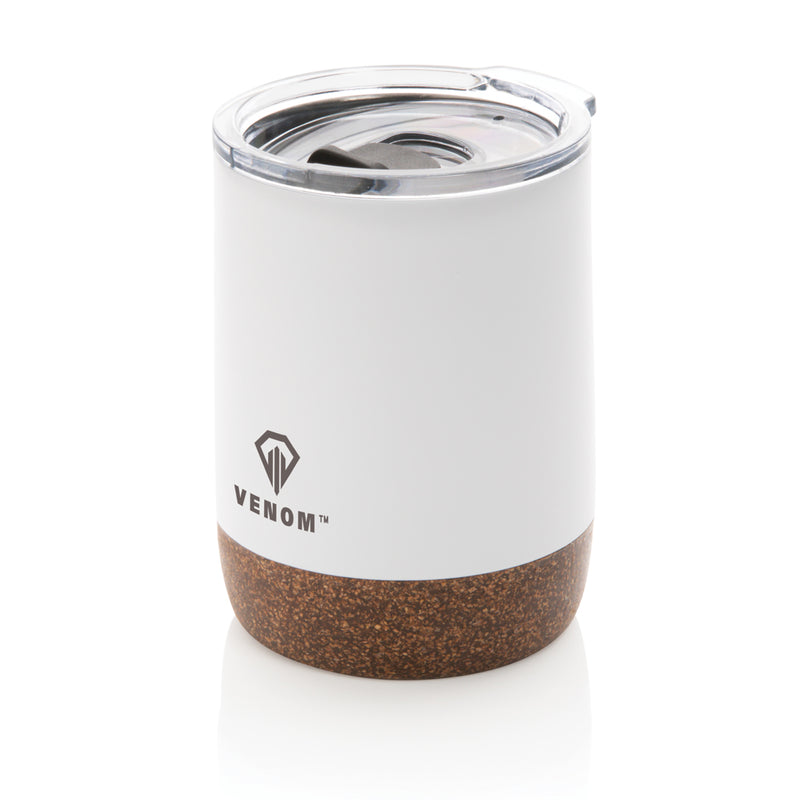 Load image into Gallery viewer, RCS Re-steel cork small vacuum coffee mug - Custom Wood Designs
