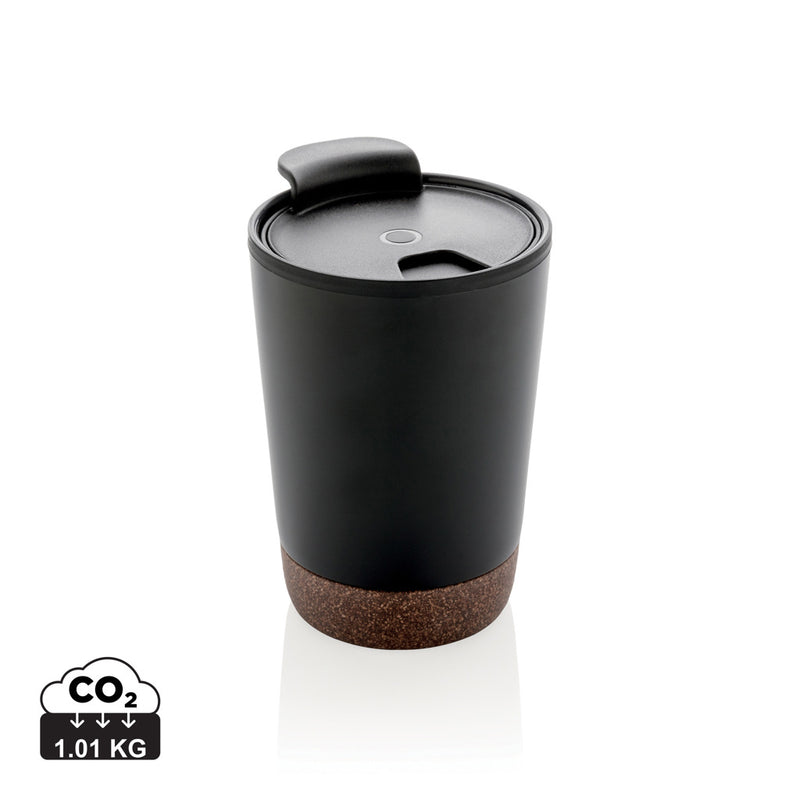 Load image into Gallery viewer, GRS RPP stainless steel cork coffee tumbler - Custom Wood Designs
