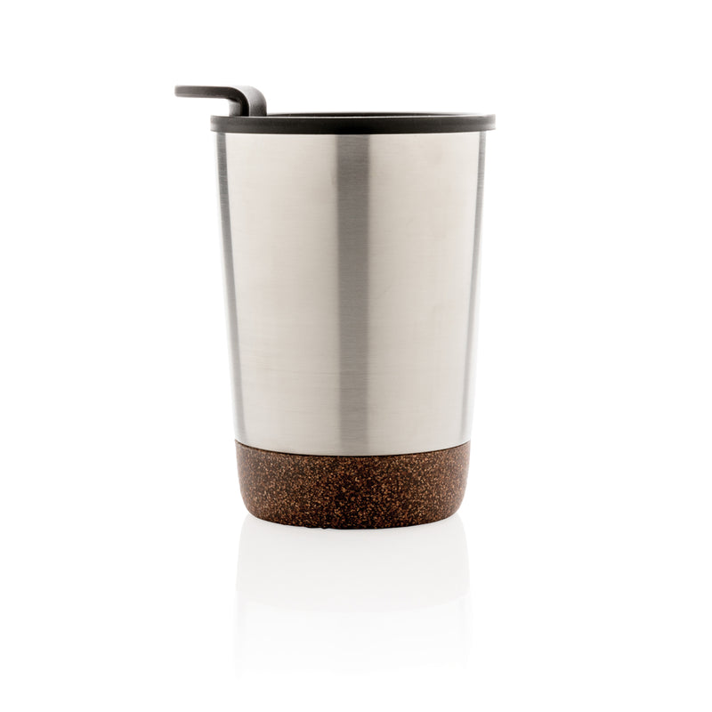 Load image into Gallery viewer, GRS RPP stainless steel cork coffee tumbler - Custom Wood Designs
