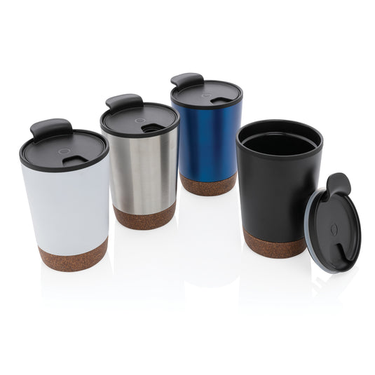 GRS RPP stainless steel cork coffee tumbler - Custom Wood Designs