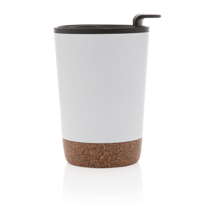 Load image into Gallery viewer, GRS RPP stainless steel cork coffee tumbler - Custom Wood Designs
