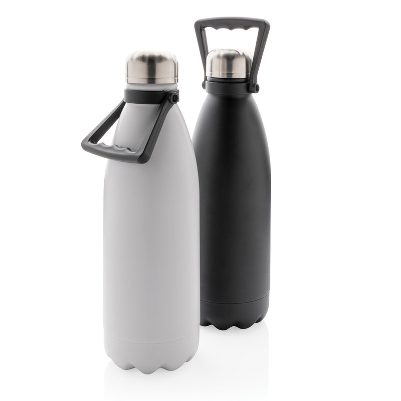 Load image into Gallery viewer, RCS Recycled stainless steel large vacuum bottle 1.5L - Custom Wood Designs
