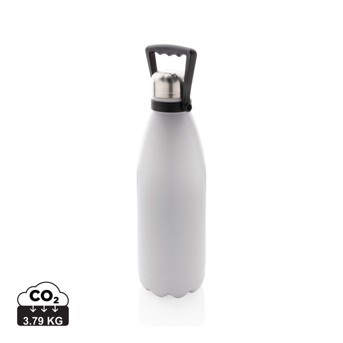 RCS Recycled stainless steel large vacuum bottle 1.5L - Custom Wood Designs