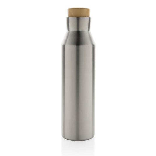 Gaia RCS certified recycled stainless steel vacuum bottle - Custom Wood Designs