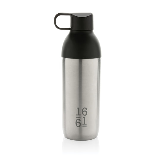 Flow RCS recycled stainless steel vacuum bottle - Custom Wood Designs