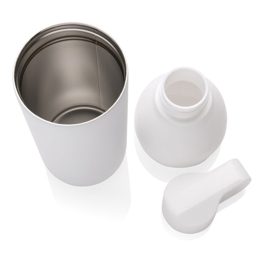 Flow RCS recycled stainless steel vacuum bottle - Custom Wood Designs