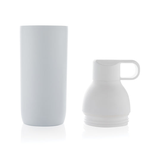 Flow RCS recycled stainless steel vacuum bottle - Custom Wood Designs