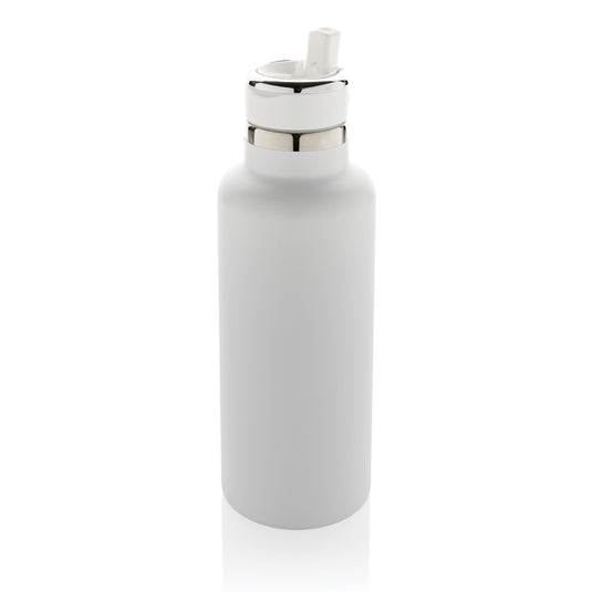 Hydro RCS recycled stainless steel vacuum bottle with spout - Custom Wood Designs