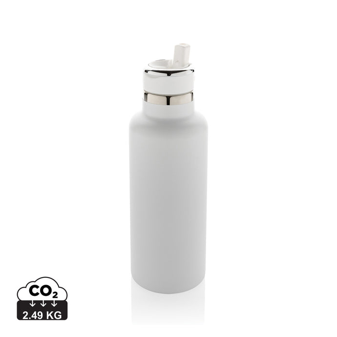 Hydro RCS recycled stainless steel vacuum bottle with spout - Custom Wood Designs
