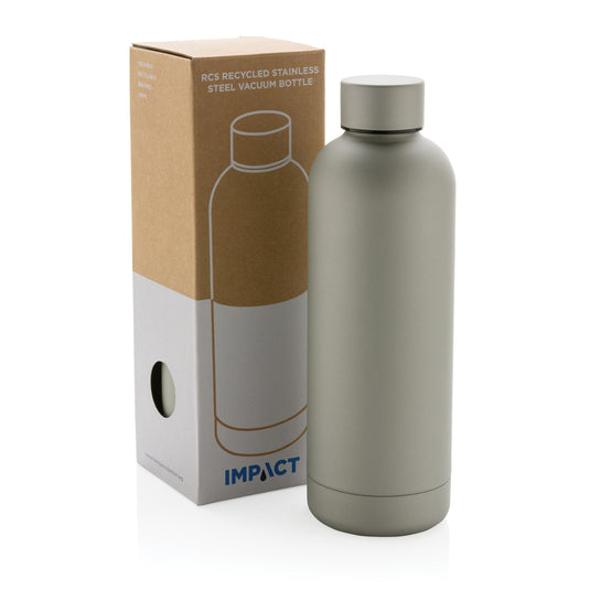 RCS Recycled stainless steel Impact vacuum bottle - Custom Wood Designs
