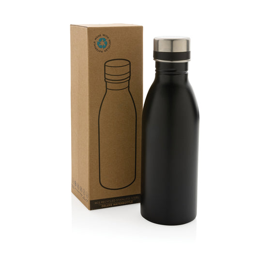 RCS Recycled stainless steel deluxe water bottle - Custom Wood Designs