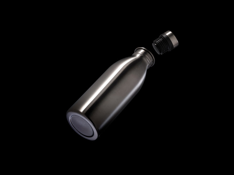 Load image into Gallery viewer, RCS Recycled stainless steel deluxe water bottle - Custom Wood Designs
