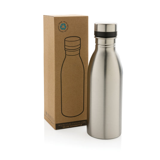 RCS Recycled stainless steel deluxe water bottle - Custom Wood Designs