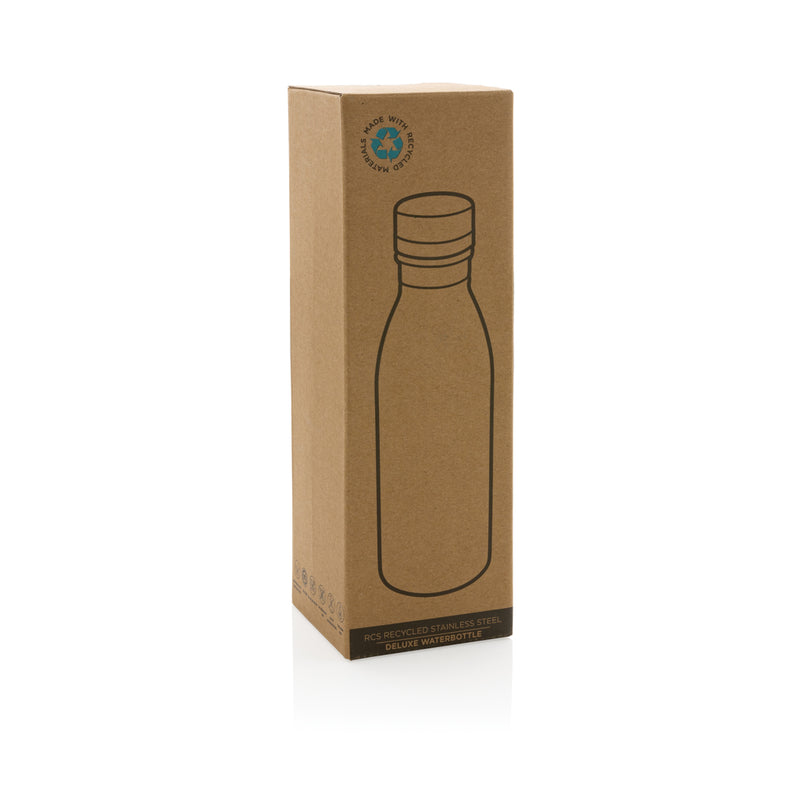 Load image into Gallery viewer, RCS Recycled stainless steel deluxe water bottle - Custom Wood Designs
