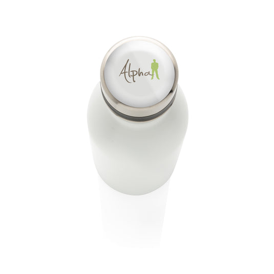 RCS Recycled stainless steel deluxe water bottle - Custom Wood Designs