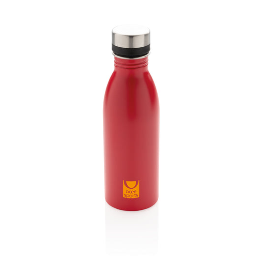 RCS Recycled stainless steel deluxe water bottle - Custom Wood Designs