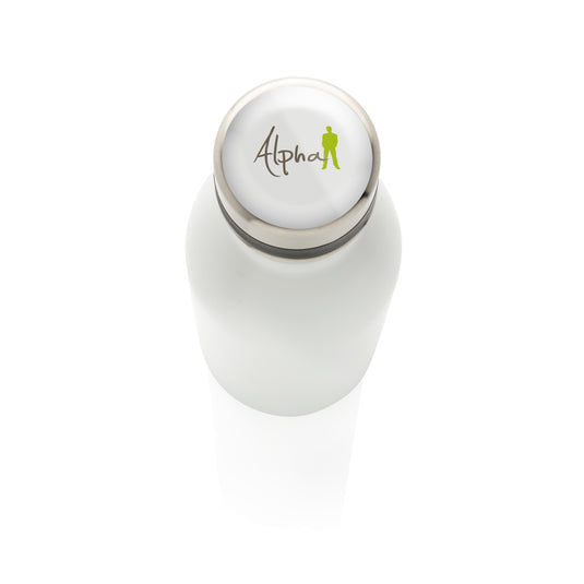 Deluxe stainless steel water bottle - Custom Wood Designs