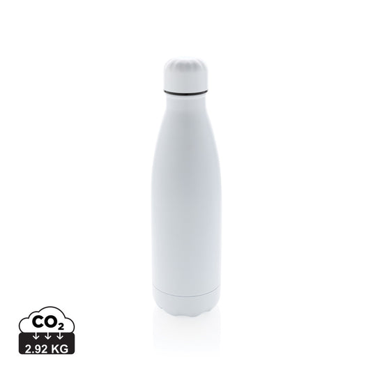 Solid colour vacuum stainless steel bottle 500 ml - Custom Wood Designs