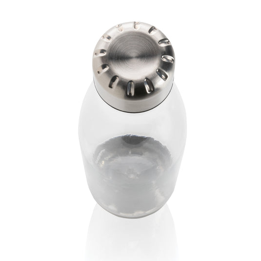 Leakproof water bottle with stainless steel lid - Custom Wood Designs